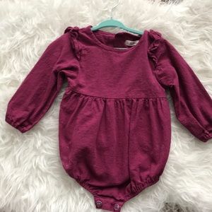 Baby long sleeve romper